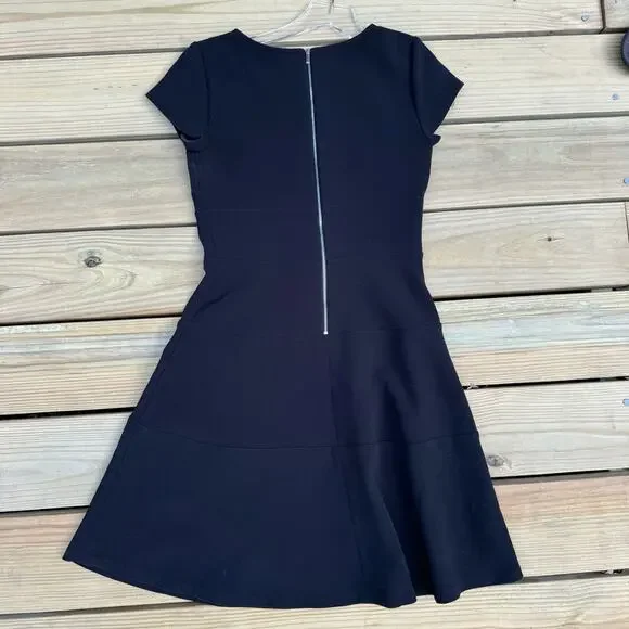 Ann Taylor Dress Black Size 2 NWT New Little Black Dress LBD Classic Event Work - Picture 2 of 9